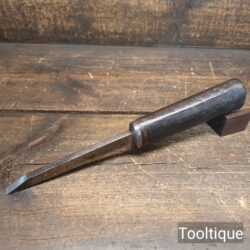 Vintage Carpenter’s 3/8” Cast Steel Mortice Chisel - Refurbished Ready To Use