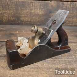 Vintage Mahogany Infill Slater Style Smoothing Plane - Fully Refurbished