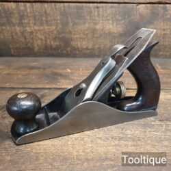 Rare Antique Stanley USA Type 2 Pre-Lateral No: 3 Smoothing Plane - Fully Refurbished