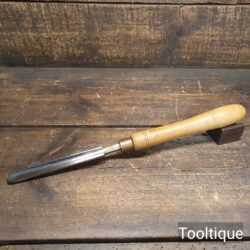 Vintage Marples Shamrock Woodturners 11/16” Wide Gouge Chisel
