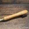 Vintage Marples Shamrock Woodturners 11/16” Wide Gouge Chisel