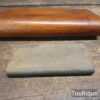 Very Nice Honing Fine Grade Slip Stone in Purpose Made Mahogany Case