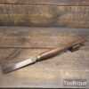 Vintage 1” Wide Flat Woodturners Scraper Chisel - Good Condition