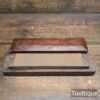 Vintage Combination India Sharpening Oil Stone in Mahogany Box