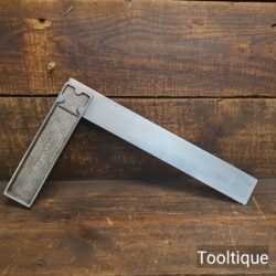 Antique Stanley USA Sweetheart 12” Cast Steel Try Square - Good Condition