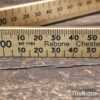 Crisp Vintage 1m Rabone No: 1161 Fourfold Boxwood Rule - Good Condition
