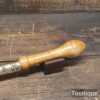 Antique Boxwood & Brass Pad Saw - Fully Refurbished Ready To Use