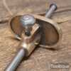 Vintage Patternmakers Gunmetal Marking Gauge - Fully Refurbished