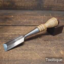 Scarce Vintage Marples & Sons 1 ¼” Socket Bevel Edge Butt Chisel - Fully Refurbished