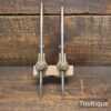 Vintage Patternmakers Brass Trammels Extra-Long Points - Good Condition
