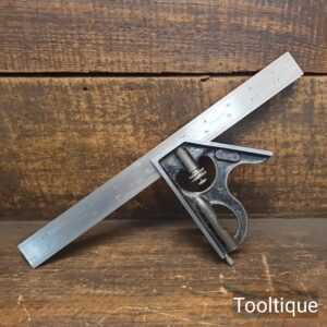 Vintage Moore & Wright Combination Set Square - Refurbished Ready To Use