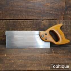 Vintage Spear & Jackson Steel Back Dovetail Saw 12 TPI - Fully Refurbished