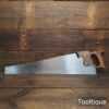 Vintage Henry Disston Canada 7 TPI Rip Saw - Fully Refurbished Sharpened