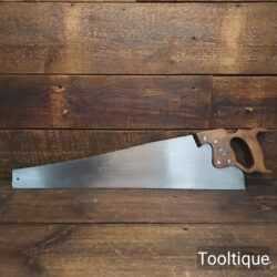 Vintage Henry Disston Canada 7 TPI Rip Saw - Fully Refurbished Sharpened
