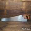 Vintage D8 Henry Disston Philadelphia Rip Saw 7 TPI - Fully Refurbished & Sharpened