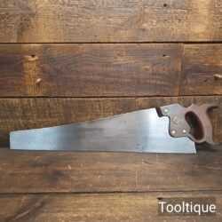 Vintage D7 Henry Disston USA Rip Saw 8 TPI - Fully Refurbished & Sharpened