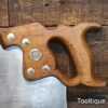 Vintage D8 Henry Disston USA Rip Saw 6 TPI - Fully Refurbished & Sharpened