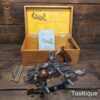 Vintage Boxed Record No: 405 Combination Plough Plane - Refurbished Ready To Use