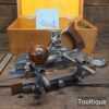 Vintage Boxed Record No: 405 Combination Plough Plane - Refurbished Ready To Use