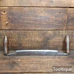 Antique Isaac Greaves Drawknife with 11” Cutting Edge - Fully Refurbished