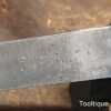 Vintage Cast Steel Pair Of 3/8” + ¼” Pigsticker Mortice Chisels - Ready To Use