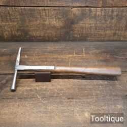 Vintage Brades 1962 Saddlers Leatherworking Tack Hammer - Fully Refurbished
