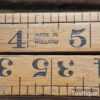 Vintage Holland No: 146 Langwood Brass 36” Folding Rule - Good Condition