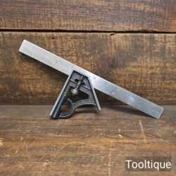 Vintage I&D Smallwood Adjustable Cast Steel Square - Refurbished Ready To Use