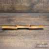 Vintage Boxwood Spokeshave Brass Wear Plate 3” Cutter - Refurbished