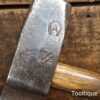 Vintage Carpenters Timber Framing Morticing Axe - Refurbished Ready To Use