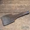 Vintage Leatherworking 1 3/8” Wide Straight Pinking Iron - Good Condition
