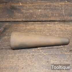 Vintage Norton India Fine Tapered Conical Honing Stone - Good Condition
