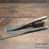 Vintage Cold Chisel & Plugging Chisel - Refurbished Ready For Use