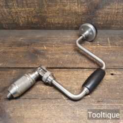 Vintage Stanley England No: 73 Carpenters Ratchet Brace - Ready To Use