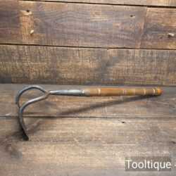 Vintage Gardeners Hoe With Short Decorative Handle - Good Condition