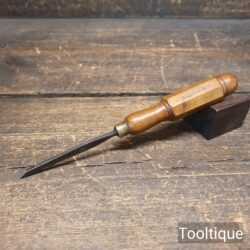 Antique Buck of London 1/8” Wide Firmer Chisel - Fully Refurbished