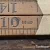Vintage Rabone 24” Boxwood Brass Folding Rule - Good Condition