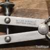 Crisp Vintage Moore & Wright 7” Straight Leg Spring Steel Dividers - Good Condition