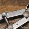 Crisp Vintage Moore & Wright 6” Inside Spring Steel Dividers - Good Condition