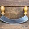 Antique 11” Mezzaluna Carbon Steel Herb Cutter Mincer - Fully Refurbished