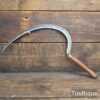 Vintage R & J Linacre Sheffield 12” Lavender Cutting Hook - Ready To Use