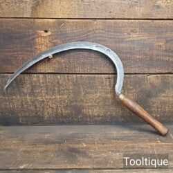 Vintage R & J Linacre Sheffield 12” Lavender Cutting Hook - Ready To Use