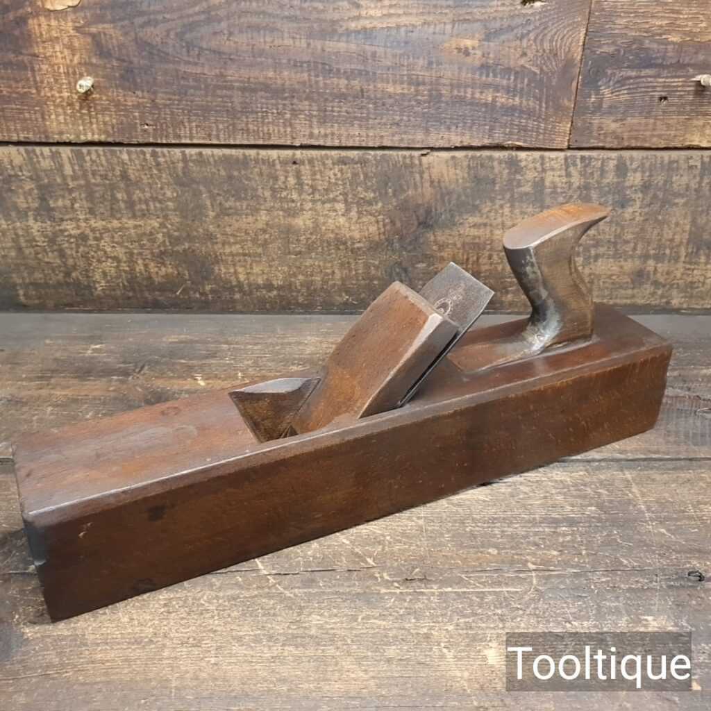 Vintage Carpenters Beechwood Jack Plane Fully Refurbished Ready To