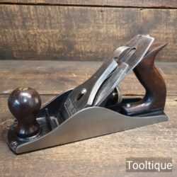Vintage Stanley USA No: 4 ½ Wide Bodied Smoothing Plane - Fully Refurbished