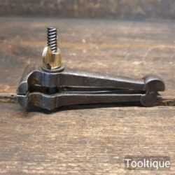 Antique Hand Vice With Small 7/8” Wide Jaw - Cleaned Ready For Use
