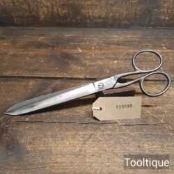 Vintage Sheffield-Made Paper Scissors - Fully Refurbished & Sharpened