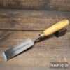 Vintage Buck Bros USA ½” Wide Firmer Chisel Boxwood Handle - Fully Refurbished