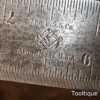 Nice Vintage L.S.S. Co. USA Adjustable Square With Scriber - Fully Refurbished