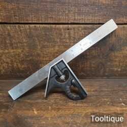 Vintage Rabone No: 1902 Imperial Calibrated Adjustable Square - Refurbished