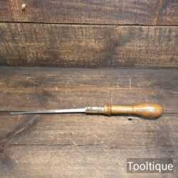 Vintage Woodworkers Boxwood Brass Pad Saw - Refurbished Ready To Use